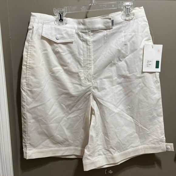 Liz Golf Pants - Lizgolf Womens Size 8 Shorts Liz Claiborne Golf Cream Tan